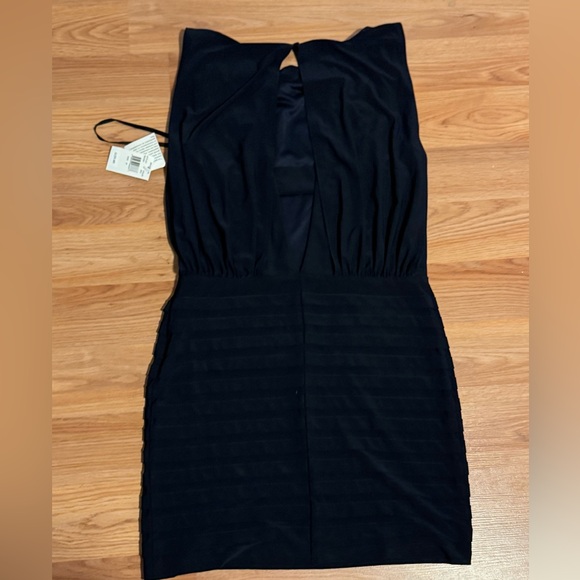 Navy dress-xscape - Picture 7 of 8